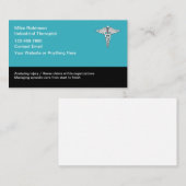 Industrieel therapeut Medisch professional Visitekaartje (Voorkant / Achterkant)