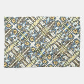 Industrieel ventilator-modern geometrisch patroon theedoek (Horizontaal)