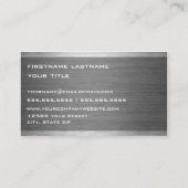 Industrieel Visitekaartje (Achterkant)