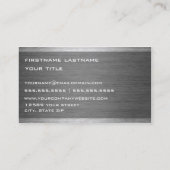 Industrieel Visitekaartje (Achterkant)