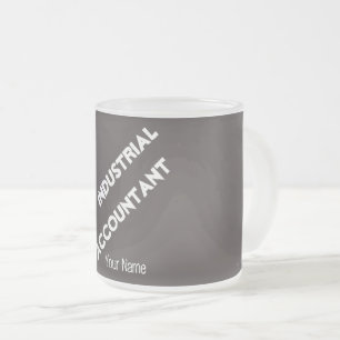 "INDUSTRIËLE ACCOUNTANT" MATGLAS KOFFIEMOK