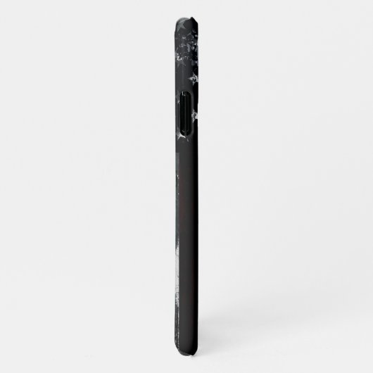  industriële Amerikaanse vlag iPhone Hoesje (Rechterkant)