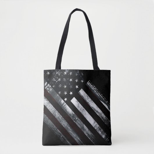  industriële Amerikaanse vlag Tote Bag (Voorkant)