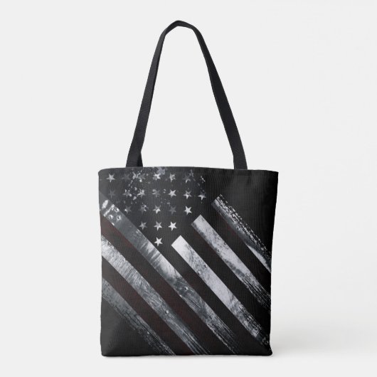 industriële Amerikaanse vlag Tote Bag (Achterkant)