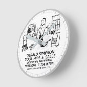 Industriële apparatuur voor het huren en verkopen ronde klok (Hoek)