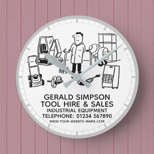 Industriële apparatuur voor het huren en verkopen  ronde klok