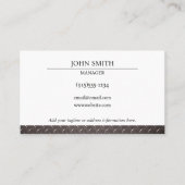 Industriële Automobiel Visitekaartje (Voorkant)