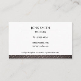 Industriële Automobiel Visitekaartje