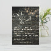 Industriële baksteen ronde Edison verlichting, we Kaart (Staand voorkant)