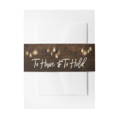 Industriële bakstenen Edison lichten te hebben & t Uitnodigingen Wikkel (Voorkant Voorbeeld)