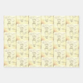 Industriële Bolt Print Wrapping Papier Inpakpapier Vel (Voorkant 2)