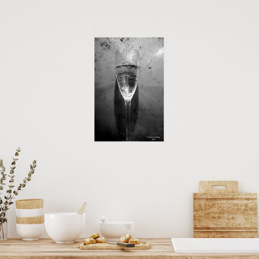 industriële bovenleiding poster (Keuken)