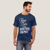 Industriële chemicus Gift Funny Job Title Professi T-shirt (Voorkant volledig)