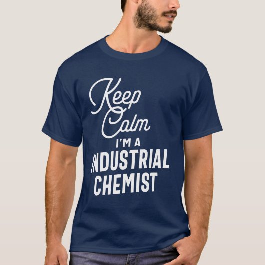 Industriële chemicus Gift Funny Job Title Professi T-shirt (Voorkant)