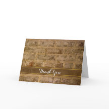 Industriële Chic Bakstenen Bedankt