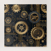 Industriële chique puzzel legpuzzel (Verticaal)