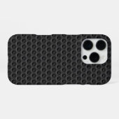 Industriële Composiet Moderne Polka Dots iPhone Hoesje (Achterkant horizontaal)