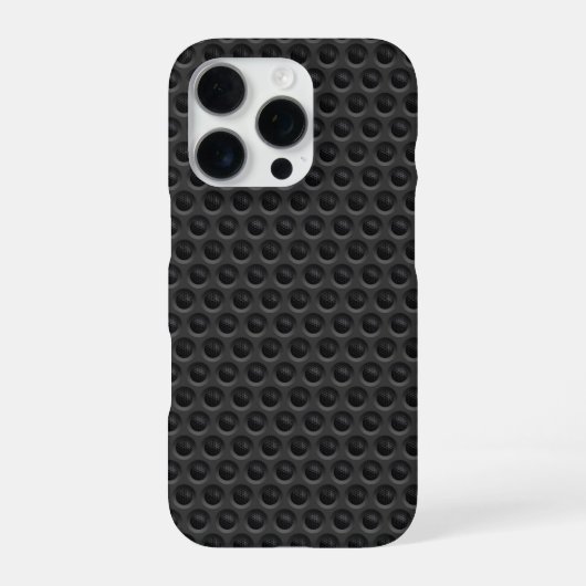 Industriële Composiet Moderne Polka Dots iPhone Hoesje (Achterkant)