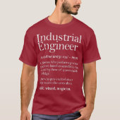 Industriële engineering Definitie Apparel-industri T-shirt (Voorkant)