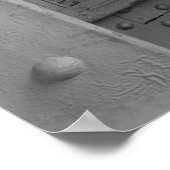 Industriële foto - Railroad Bridge - Turning Gear Poster (Hoek)