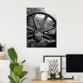 Industriële foto — Rum Distillery Bearing and Gear Poster (Thuiskantoor)