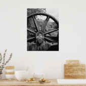 Industriële foto — Rum Distillery Bearing and Gear Poster (Keuken)