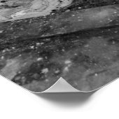 Industriële foto's - Mill Wooden Gears van papier Poster (Hoek)