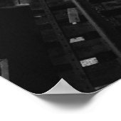 Industriële foto's - werknemers in de brug over de poster (Hoek)