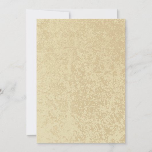 Industriële Gears Rustic Wedding Kaart (Achterkant)