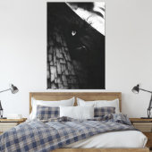 industriële gemakkelijke kunst canvas afdruk (Insitu (Slaapkamer))