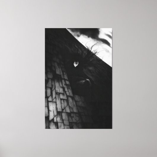 industriële gemakkelijke kunst canvas afdruk (Voorkant)