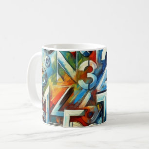 Industriële grunge koffiemok