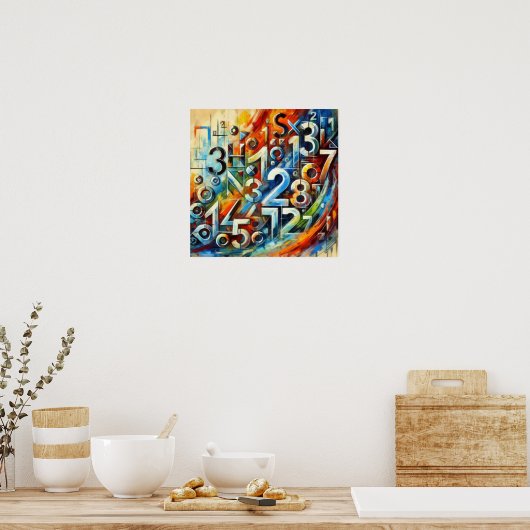 Industriële grunge poster (Keuken)