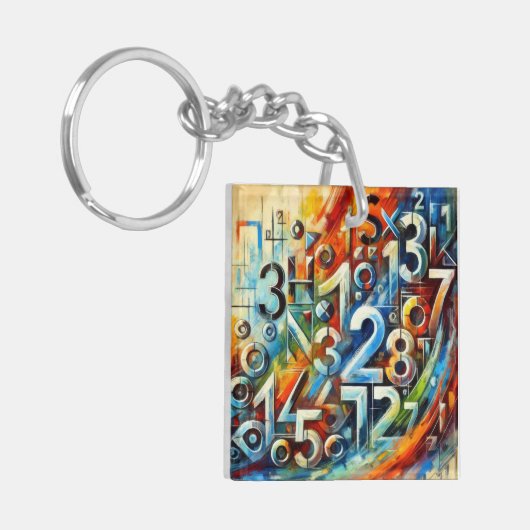 Industriële grunge sleutelhanger (Voorkant Links)