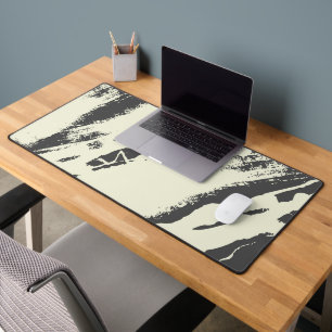 Industriële Grunge Textuur Inkt Wash Groot Bureaumat