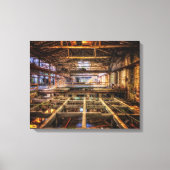 Industriële hal canvas afdruk (Voorkant)