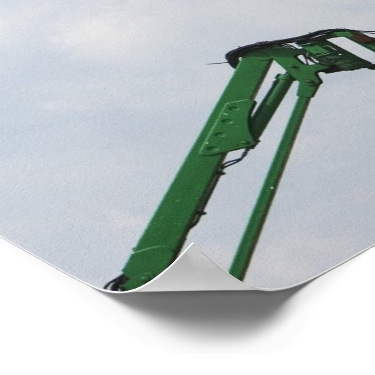 Industriële hefinstallaties poster (Hoek)