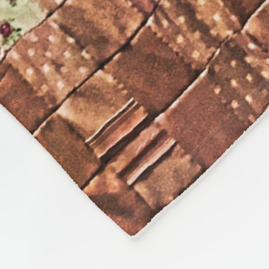 Industriële kaasbouw fleece deken (Hoek)