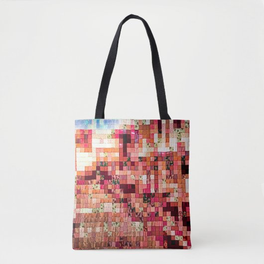 Industriële kaasbouw tote bag (Voorkant)