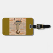 Industriële katrol haak  mechanisch ontwerp bagagelabel (Voorkant horizontaal)