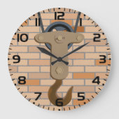 Industriële katrol haak  mechanisch ontwerp grote klok (Voorkant)