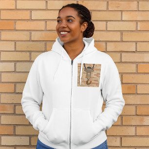 Industriële katrol haak  mechanisch ontwerp hoodie