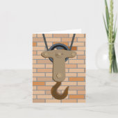 Industriële katrol haak mechanisch ontwerp kaart (Voorkant)