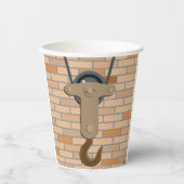 Industriële katrol haak  mechanisch ontwerp papieren bekers (Voorkant)