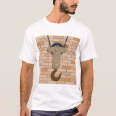 Industriële katrol haak  mechanisch ontwerp t-shirt (Voorkant)