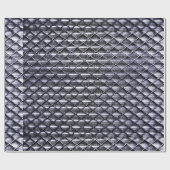 Industriële ketenband en metaalhek cadeaupapier (Vlak)