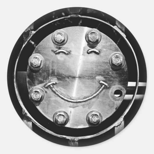 INDUSTRIËLE KLEINE Sticker (Voorkant)