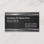 industriële kwaliteit visitekaartje (Voorkant)