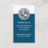 Industriële lassen visitekaartje (Voorkant)