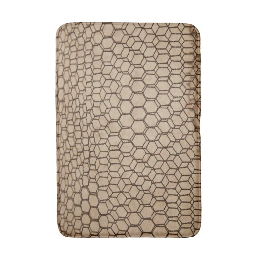 Industriële lattice badmat – getextureerd en vet (Voorkant Verticaal)